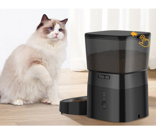 Rojeco INTELIGENTNY DOZOWNIK KARMY 2L PET FEEDER WIFI VERSION (CZAR - 1514976 - zdjęcie 3